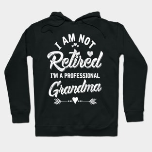 I am Not Retired I'm A Professional Grandma Hoodie